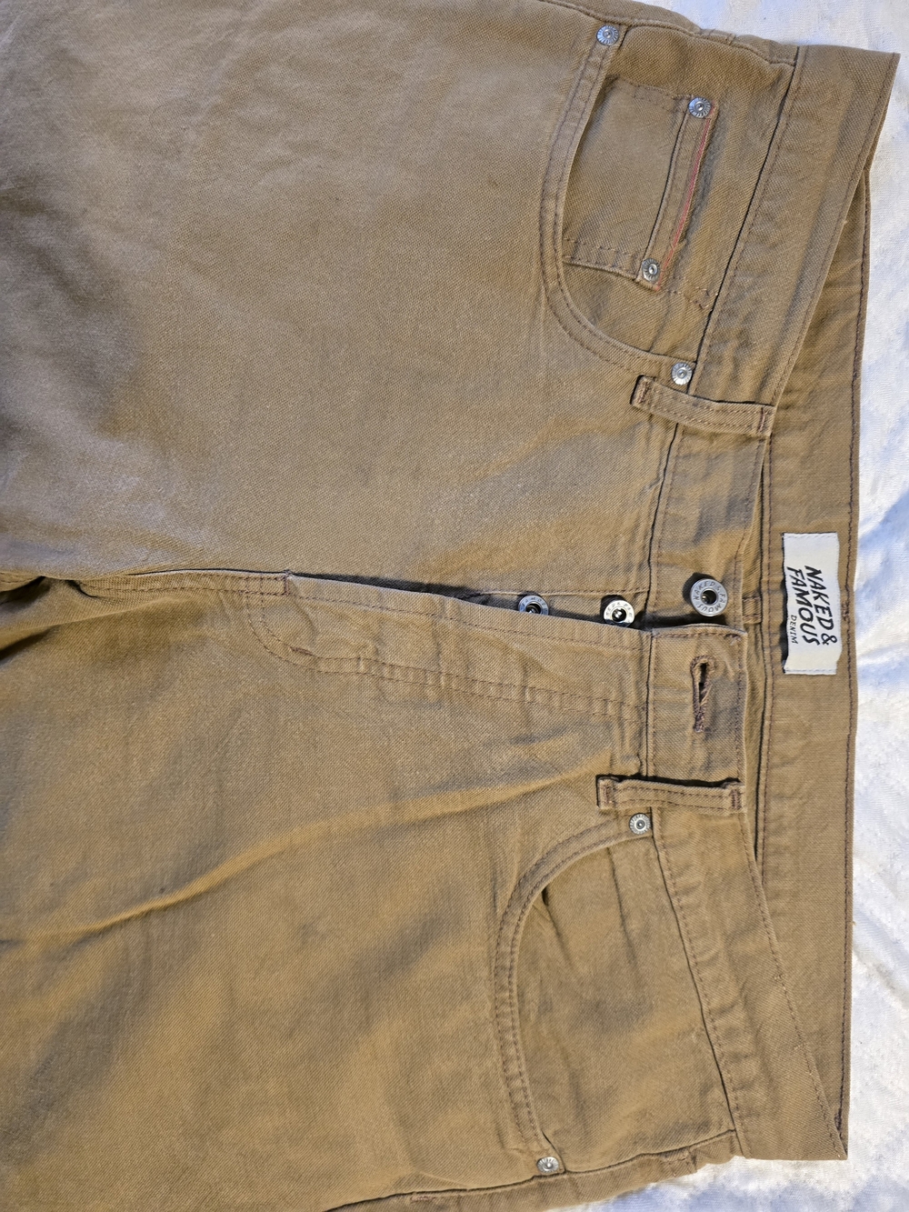 Naked and Famous / Easy Guy / Classic Straight Fit Selvedge Denim Jeans